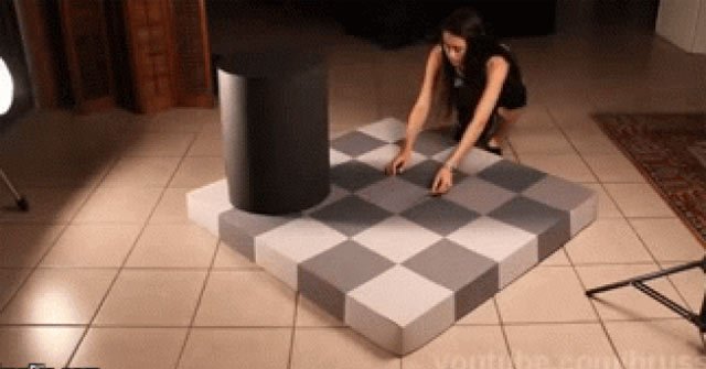 Video: Chessboard illusion confuses people's ability to recognize colors