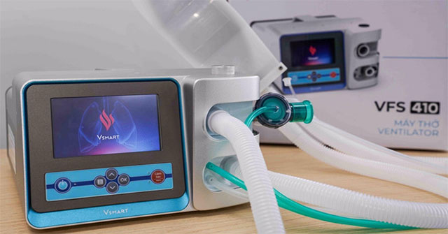 Vingroup completed 2 ventilators for Covid-19 treatment