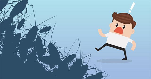 Why do cockroaches cause scary and disgusting feelings?
