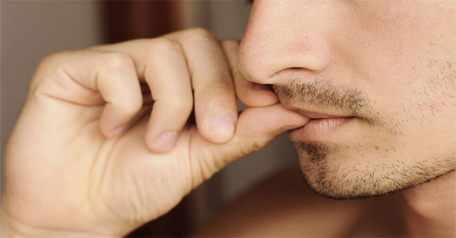 Why do so many people need to bite their nails when they need to think or get upset?