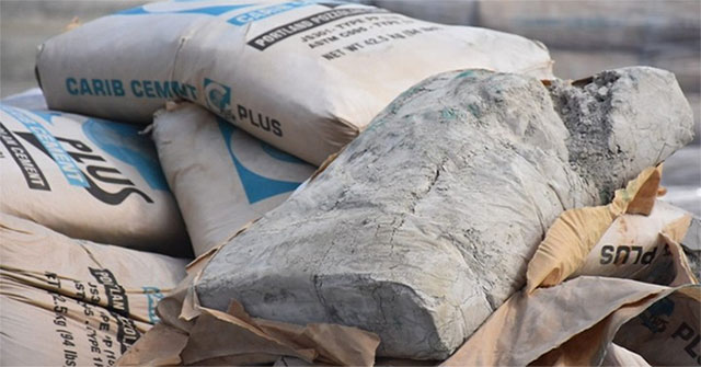 Why do toothpaste and cement often harden after some time left in the environment?