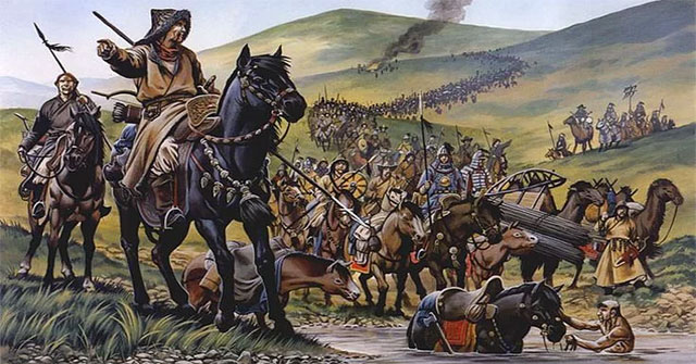 Why is the Mongol empire small but occupies the whole world?