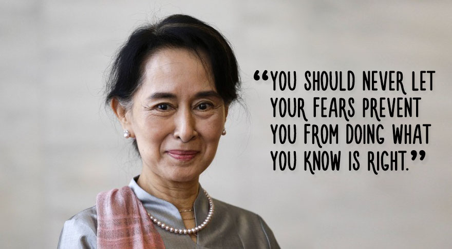 Picture 3 of 10 inspiring quotes from the world's most famous women.