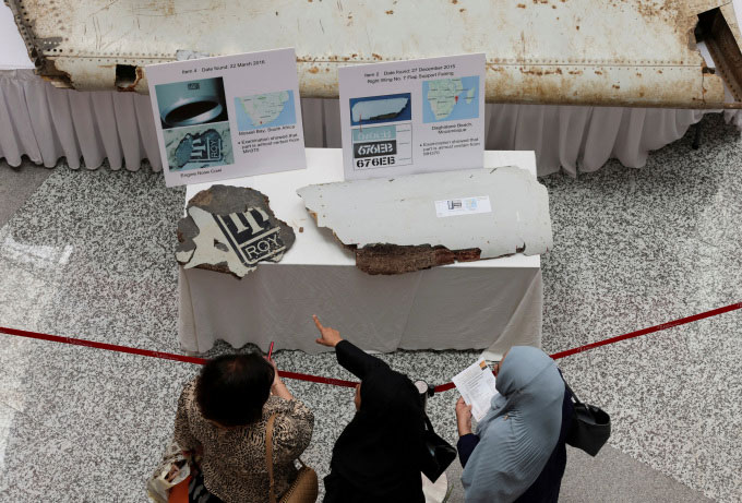 Picture 3 of 10 years of searching for a solution to the MH370 mystery