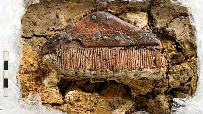 Picture 1 of 1,700-year-old 'barbarian' tomb discovered