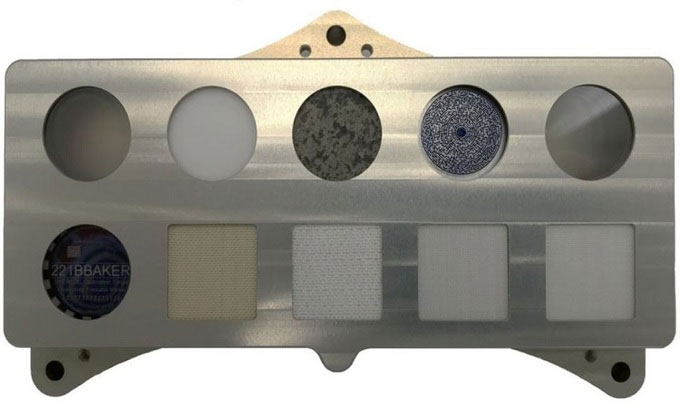 Picture 8 of 5 special objects on the NASA robot that landed on Mars