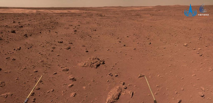 Picture 2 of 90 days on Mars by Chinese probe