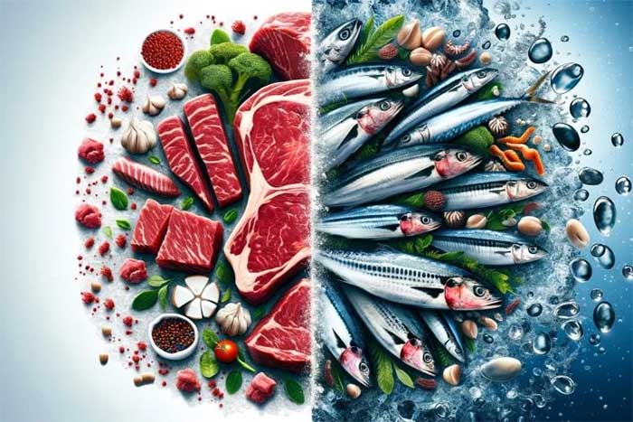 Picture 1 of A diet of small fish instead of red meat could save 750,000 lives each year