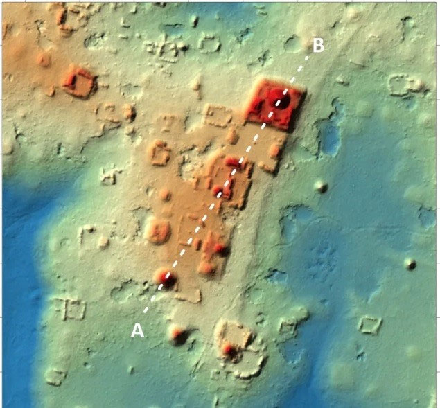 Picture 1 of A Mayan city forgotten for more than 1,000 years discovered in the Mexican jungle