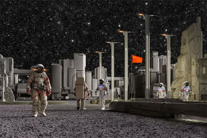 Picture 1 of A new era on the Moon has officially begun