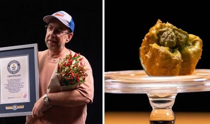 Picture 2 of A new type of chili sets the world's spiciest record