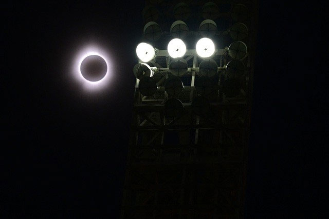 Picture 7 of Admire 'once in a hundred years' solar eclipse photos from many countries