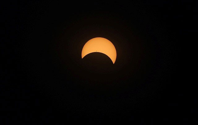 Picture 9 of Admire 'once in a hundred years' solar eclipse photos from many countries