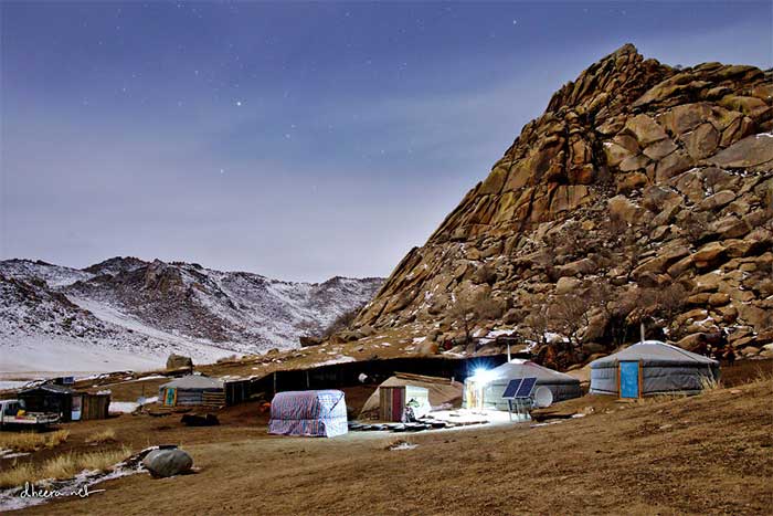 Picture 13 of Admire the beautiful scenery of Mongolian winter