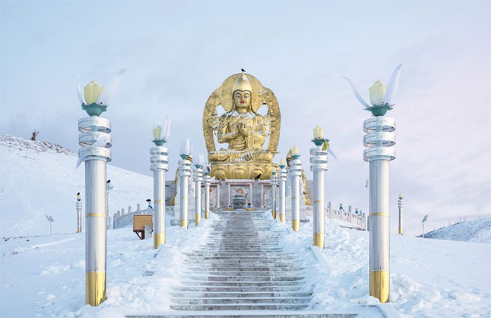 Picture 18 of Admire the beautiful scenery of Mongolian winter