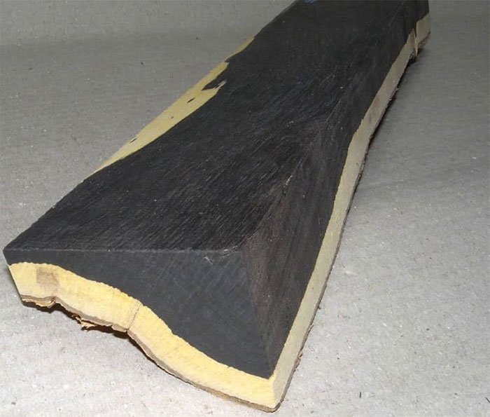 Picture 5 of African blackwood, one of the most expensive woods in the world