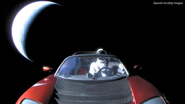 Picture 2 of After 4 years of being sent into space by Elon Musk, what is the fate of the $100,000 Tesla Roadster now?
