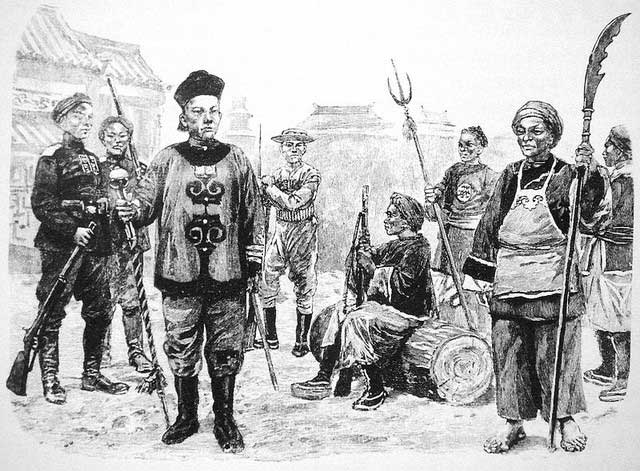 After the Qing Dynasty collapsed, where did the imperial guards who were responsible for protecting the emperor go? Picture 5