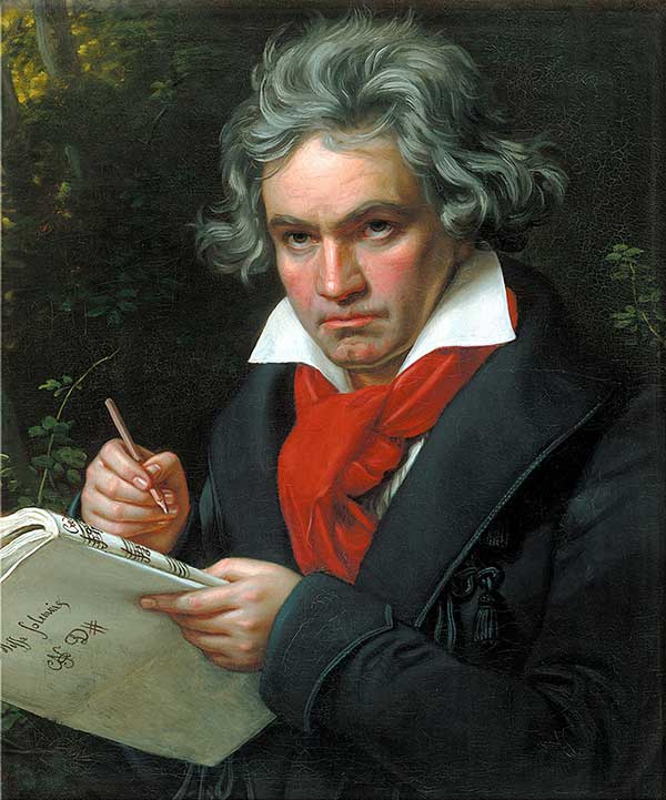 Picture 1 of AI continues to write Beethoven's unfinished symphony