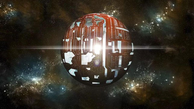 Picture 1 of Aliens may be walking on a Dyson sphere orbiting a white dwarf