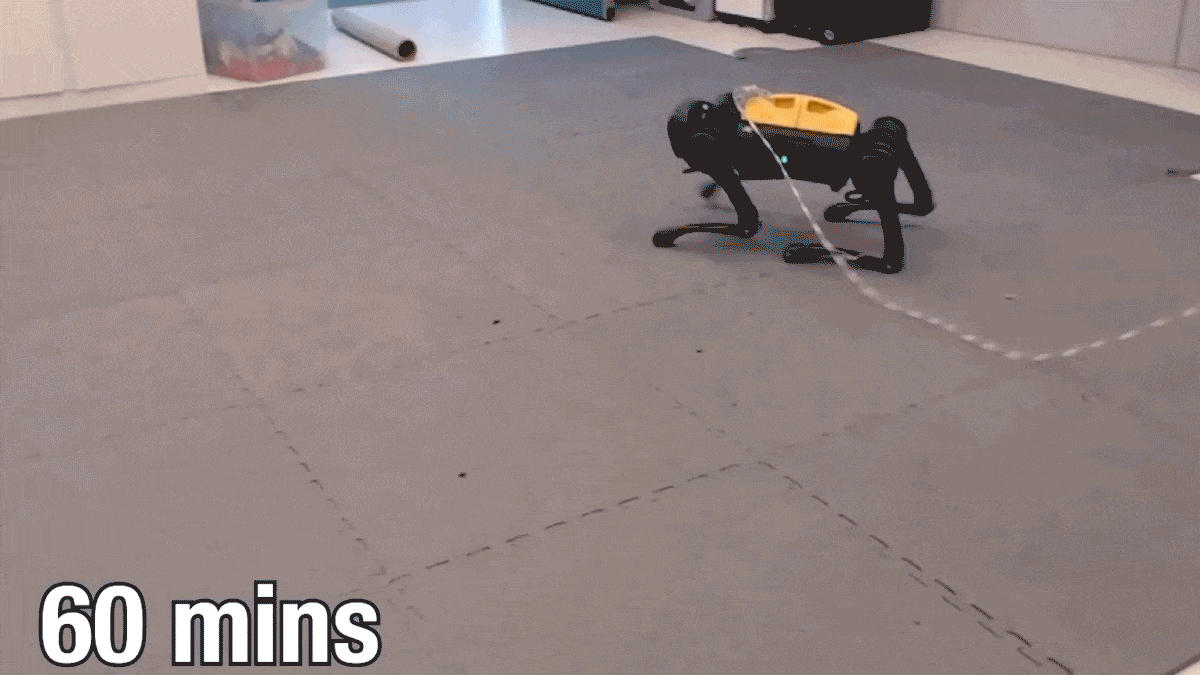 Picture 2 of Although not programmed in advance, this robot is able to learn to walk on its own!