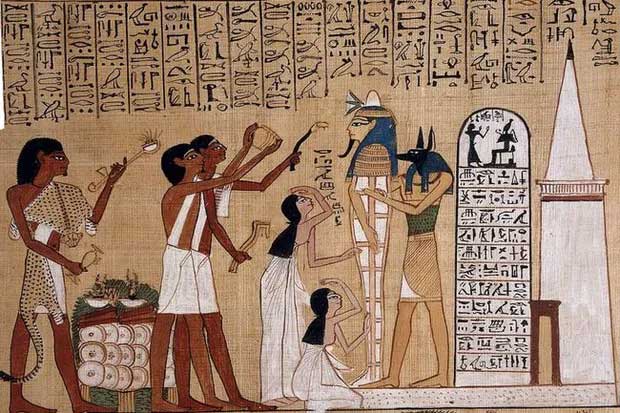 Picture 2 of Ancient Egyptians loved 2D painting, the style has many similarities with modern comics