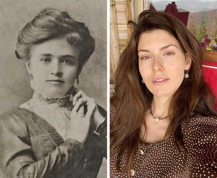 Picture 10 of Before and now photos show how women of all ethnicities around the world have changed over the past 100 years
