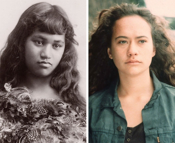 Picture 11 of Before and now photos show how women of all ethnicities around the world have changed over the past 100 years