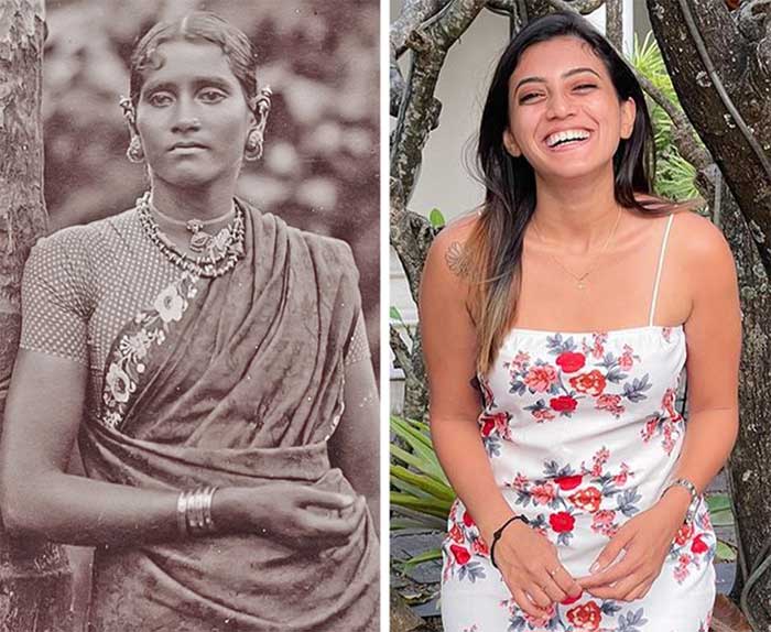 Picture 5 of Before and now photos show how women of all ethnicities around the world have changed over the past 100 years