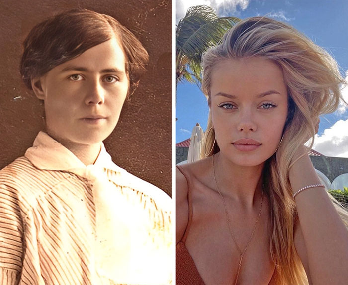 Picture 9 of Before and now photos show how women of all ethnicities around the world have changed over the past 100 years