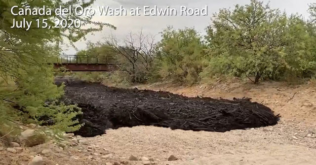 Picture 1 of Black, stinking floodwaters appear in the US and scientists warn of a terrifying warning