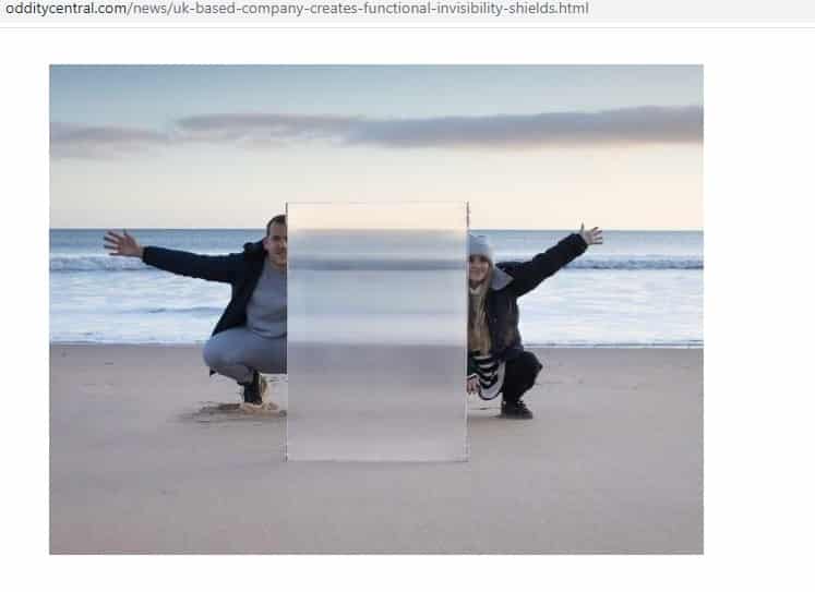 Picture 1 of British scientists develop an invisibility shield that can hide any object - VN Intelligence