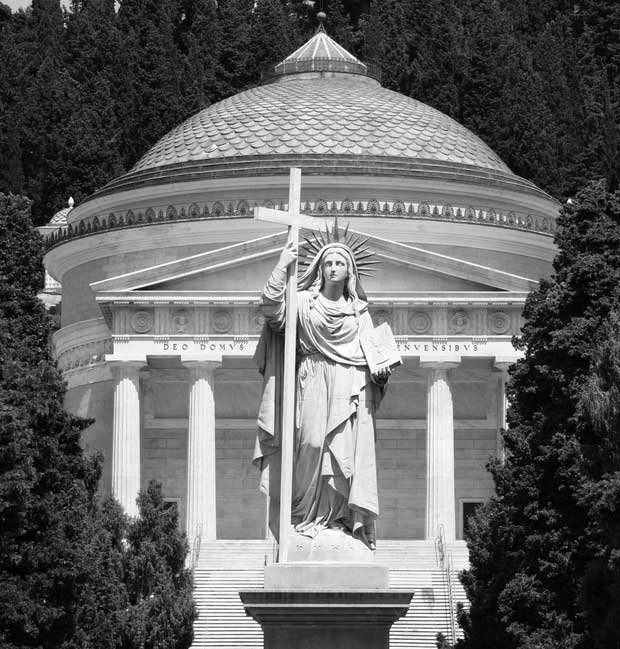 Cemetery in Italy with haunted art architecture, attracting tourists around the world because it is so impressive Picture 4