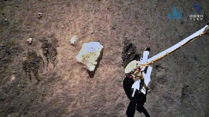 Picture 1 of China confirms there is water on the Moon