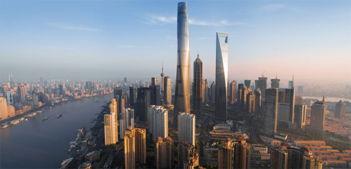 Picture 1 of China spends $14.8 billion to build record-high building but is said to be 'unreal'