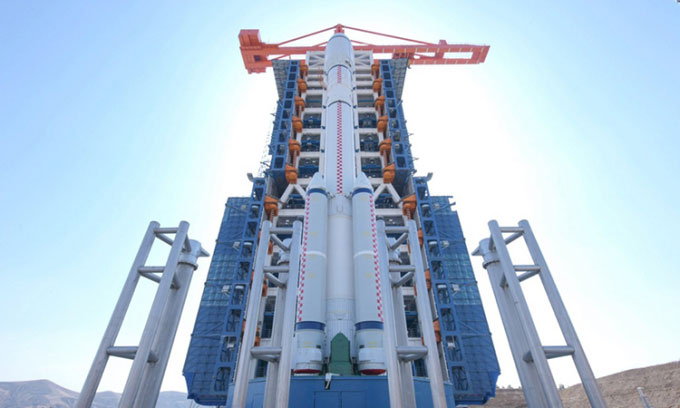 Picture 1 of China successfully launched the first 'hybrid rocket'