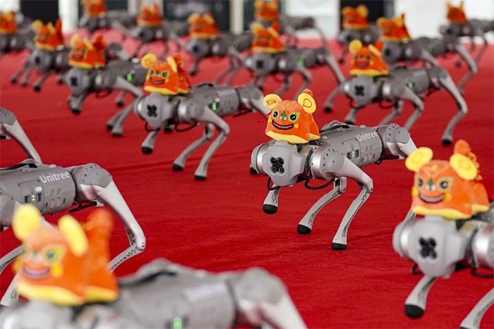 Picture 1 of China's robot dog army could reshape modern warfare