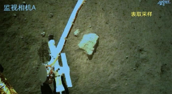 Picture 1 of Chinese spacecraft rewrites the geological history of the Moon