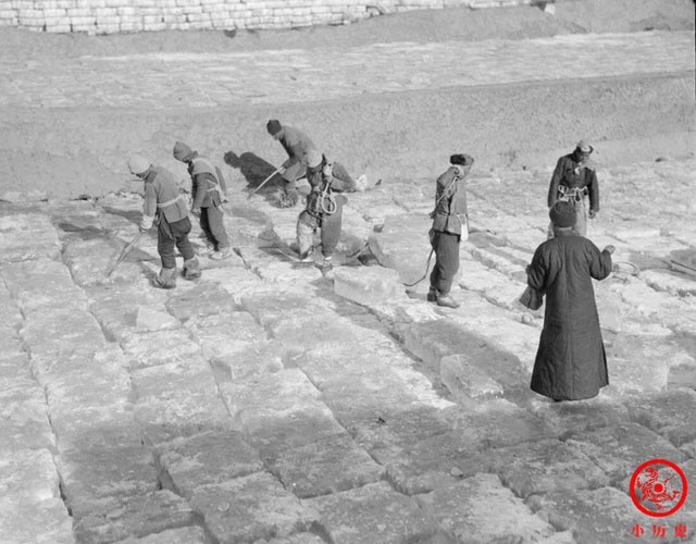 Picture 6 of Close-up of the process of harvesting winter ice to make 'air conditioners' for the Emperor at the end of the Qing Dynasty