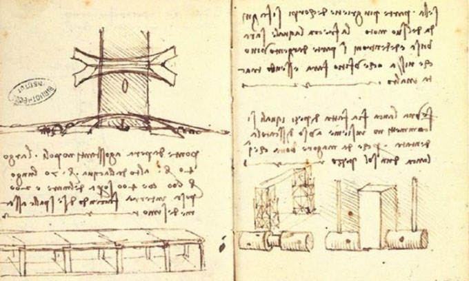 Picture 2 of Có gì trong những cuốn sổ tay của Leonardo da Vinci?