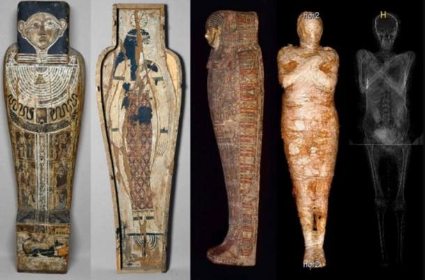 Decipher the mystery of how to preserve the fetus in a 2,000-year-old Egyptian mummy Picture 1