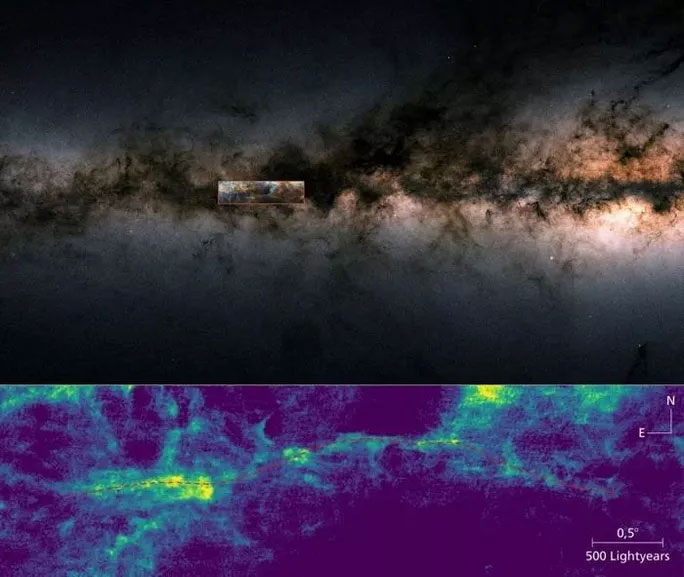 Detecting Maggie - a 3,900 light-year long ghost crossing the galaxy containing Earth Picture 1