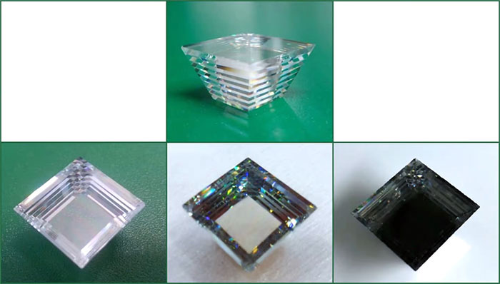 Picture 2 of Developing a prism that allows solar cells to receive maximum light at any angle
