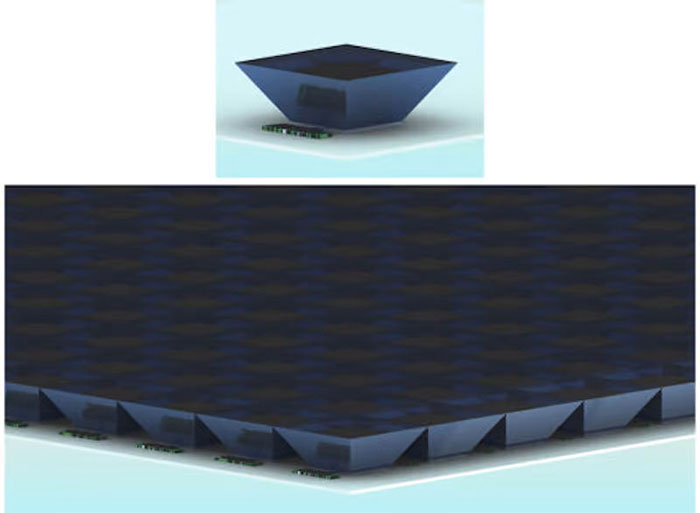 Picture 3 of Developing a prism that allows solar cells to receive maximum light at any angle