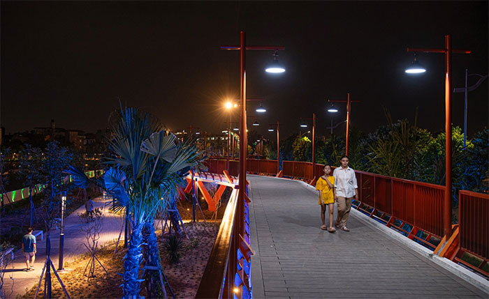 Picture 11 of Discover the new park worth nearly 200 billion VND in Long Bien district