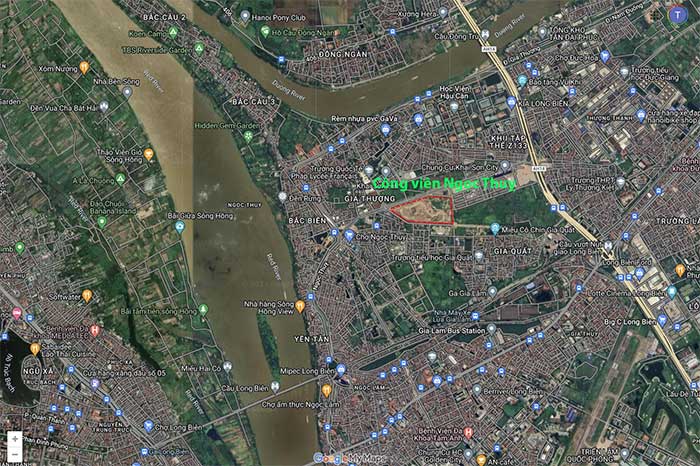 Picture 2 of Discover the new park worth nearly 200 billion VND in Long Bien district