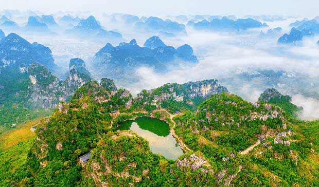 Discover the unique 'sky lake' embraced by '8 fairies' Picture 4