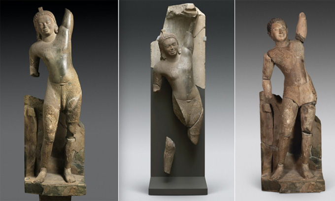 Discovered two 1,500-year-old god statues with the wrong limbs Picture 1