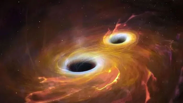 Picture 1 of Discovering the first merging galactic cores at the dawn of the universe