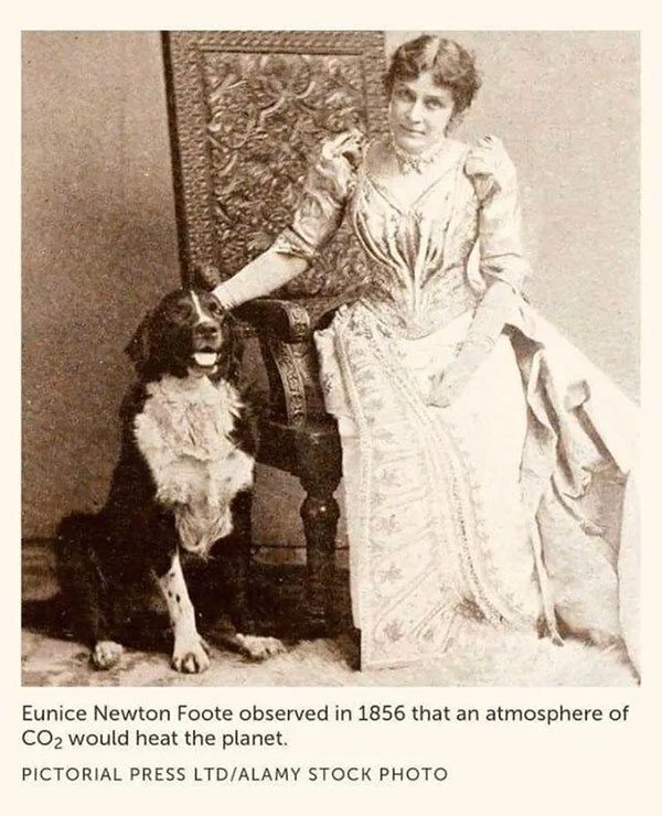 Picture 1 of Eunice Foote: The first to measure the impact of carbon dioxide on the climate!